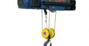 Electric wire rope hoist in fixed configuration