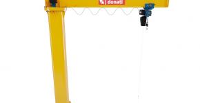 Electrically and manual 360° rotated column jib cranes GRL series